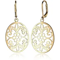 Elli Boucles d'oreilles 'Ornament' or