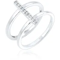 Elli Bague argent / transparent