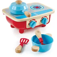 Hape Wooden Kitchen Set Bleu Enfants