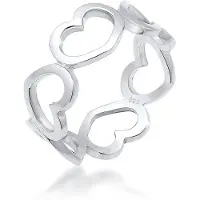Elli Bague 'Herz' argent