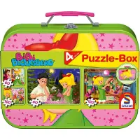 Schmidt Bibi Blocksberg. Boîte de puzzle 2 x 60, 2 x 100 pièces
