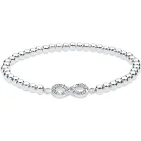 Elli Bracelet 'Infinity' argent