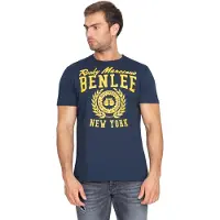 Benlee T-Shirt fonctionnel 'Duxbury' bleu marine / jaune
