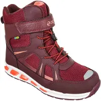 ZigZag Bottes de neige 'Clementu' brun foncé / rouge foncé