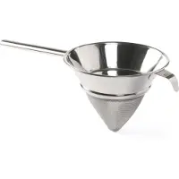 Hendi Tamis de pulvérisation en acier inoxydable, maillage fin, Passoire, Argent