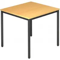 Hjh OFFICE PRO Système de tables VD (80 x 80 x 72 cm)