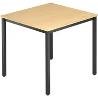 Hjh OFFICE PRO Système de tables VD (80 x 80 x 72 cm)