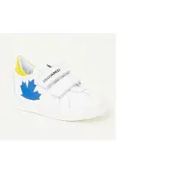 Dsquared2 Sneaker en cuir à semelle plate