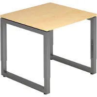 Hjh OFFICE PRO MyTable R Schreibtisch mit Gestell Graphit