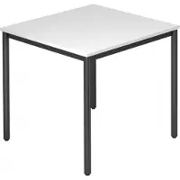 Hjh OFFICE PRO Système de tables VD (80 x 80 x 72 cm)