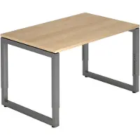 Hjh OFFICE PRO MyTable R Schreibtisch mit Gestell Graphit