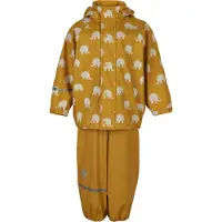 CeLaVi Vêtements de Pluie - PU - Minéral Yellow av. Éléphants - - 130 - Vêtements de Pluie