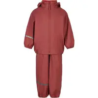 CeLaVi Vêtements de Pluie av. Bretelles - Recyclé PU - Dusty Cèd - - 80 - Vêtements de Pluie