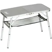 Coleman Multi Height Beach Table Gris 80 x 40 x 55 cm