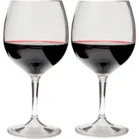 GSI Nesting Red Wine Glass Set 2 Units Clair