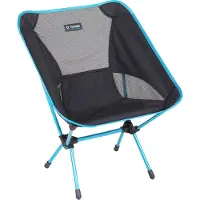 Helinox - Chaise pliante légère - Chair One Black/Cyan Blue en Aluminium - Noir