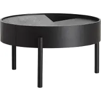 Woud Arc Coffee Table Black
