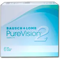 Bausch & Lomb 2 HD (+6, Lentille mensuelle, 6 pcs, Sphérique)