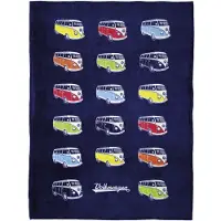 Vw-collect Tapis en laine polaire, VW T1 Samba bus