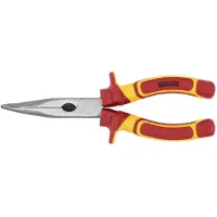 Kreator Pince isolée à bec long coudé 200mm