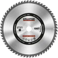 Kreator 315x30x3.2 Mm 100t Wood Circular Saw Disc Argenté
