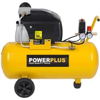Powerplus POWX1760 - Compresseur Lubrifié 1500W - 50L