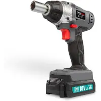 Powerplus Poweb2015 18v Pneumatic Impact Wrench Argenté One Size / EU Plug 220V