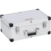 VARO Mallette CD en aluminium 60 CD's verrouillable