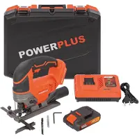 Powerplus Jigsaw 20v Orange One Size / EU Plug 220V