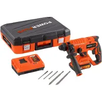 Powerplus POWDP15640 - Marteau combiné Accu 20V sans charbon SET
