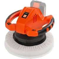 Powerplus No Bat No Charge Electric Polisher 240 Mm 20v 2 Pieces Orange One Size / EU Plug 220V