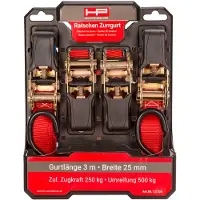 HP Autozubehör 12104 Sangle de serrage en deux parties Force de traction LC Arrimage bas (simple/di)