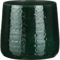 Mica Decorations Pot de fleurs Floyd - H21 x Ø24 cm - Vert