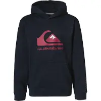 Quiksilver Big Logo Hoodie Bleu 8 Years Garçon