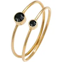 Elli Bague or / noir