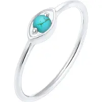 Elli Bague 'Evil Eye' turquoise / argent