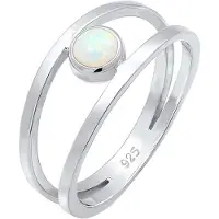 Elli Bague 'Opal' argent