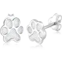 Elli Boucles d'oreilles 'Pfoten' argent