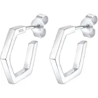 Elli Boucles d'oreilles argent