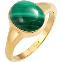 Elli PREMIUM Bague or / vert