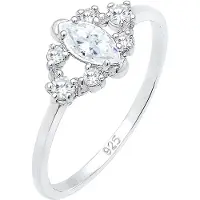 Elli Bague argent / blanc