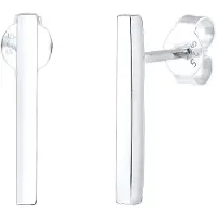 Elli Boucles d'oreilles 'Geo' argent