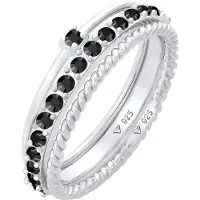 Elli Bague noir / argent