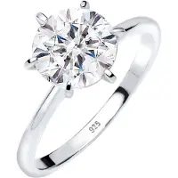 Elli Bague 'Kristall' argent / transparent