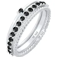 Elli Bague noir / argent
