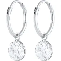 Elli Boucles d'oreilles argent