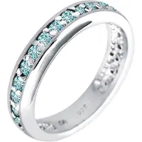 Elli Bague bleu clair / argent