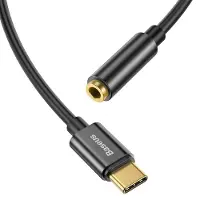 Baseus Adaptateur USB-C à Jack 3,5 mm Noir KP29134
