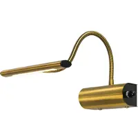 TRIO Lampe de lecture led Curtis laiton mat