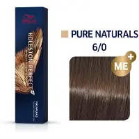 Wella Koleston Perfect ME+ Pure Naturals coloration cheveux permanente teinte 6/0 60 ml